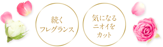 続くフレグランス　気になるニオイをカット